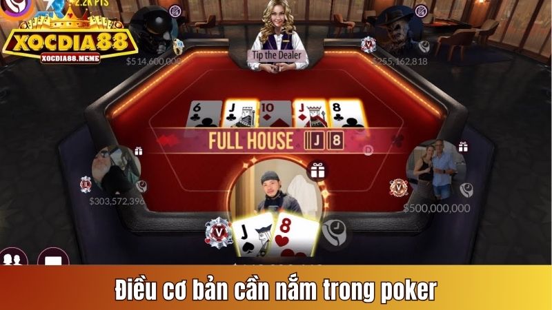 Điều cơ bản cần nắm trong Poker